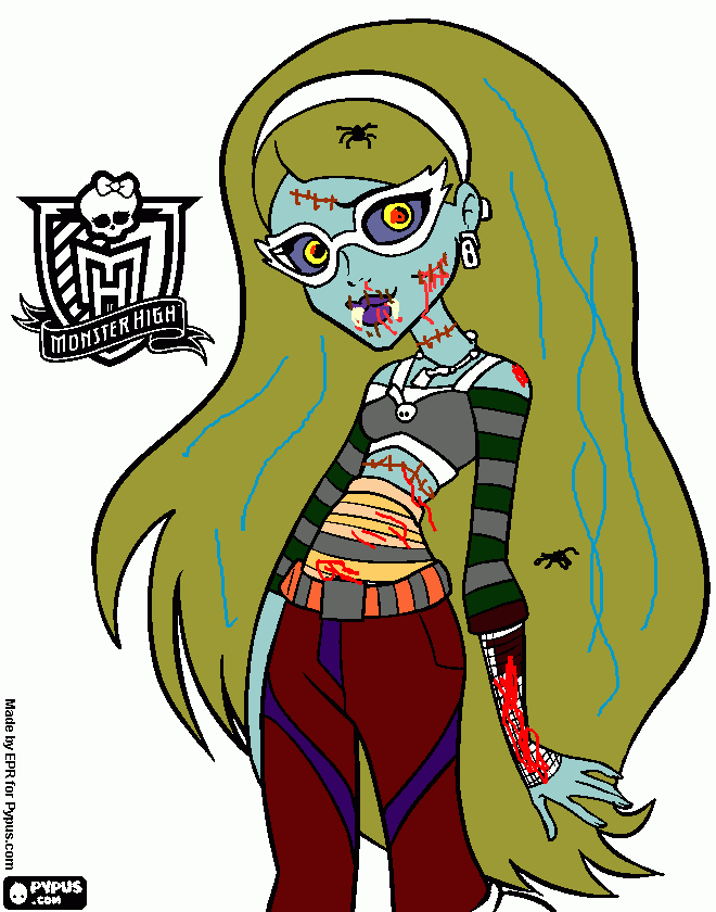 mi zombie para colorear