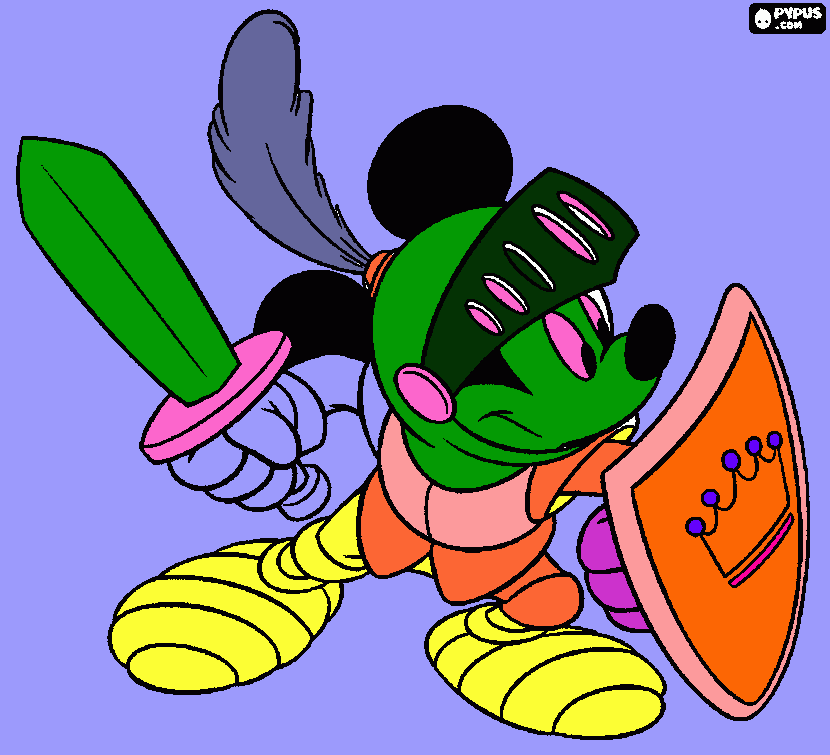 Mickey 1 para colorear