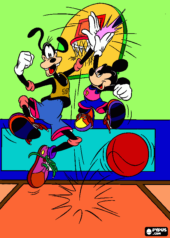 mickey para colorear