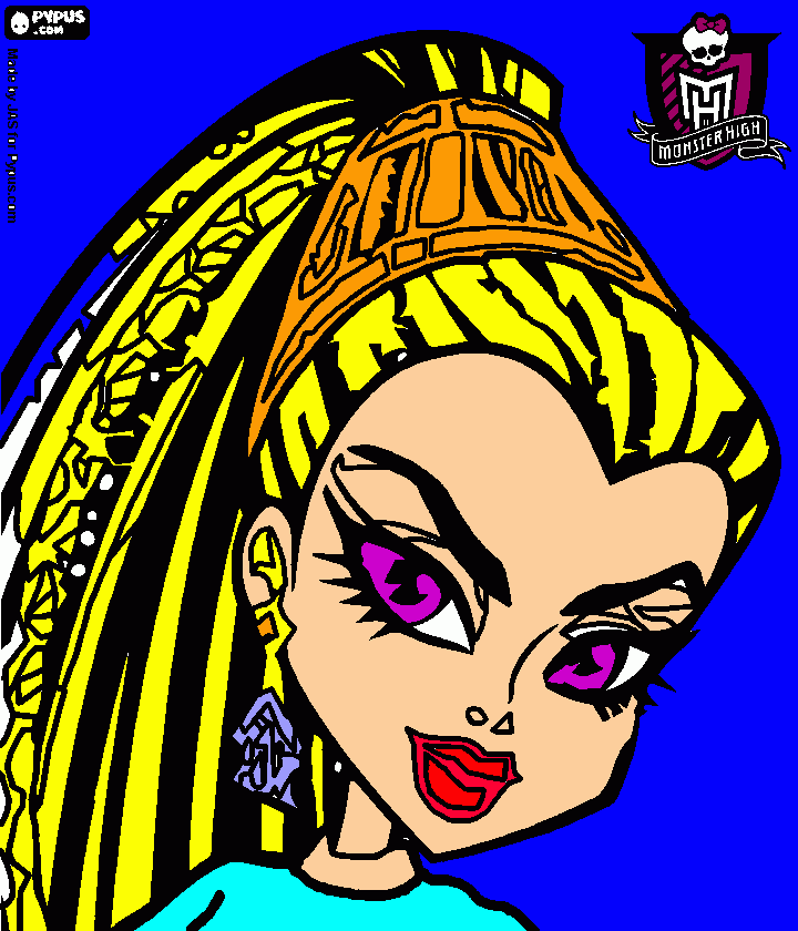 monster high 2 para colorear