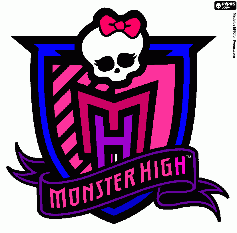 monster high para colorear