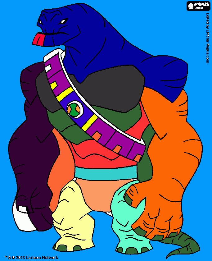 montosaurio para colorear