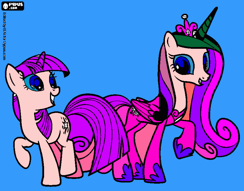 my pony para colorear