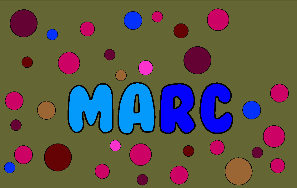 Nombre Marc para colorear