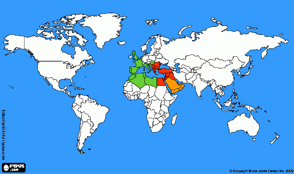 oriente occidente y arabia para colorear