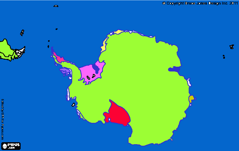 pais de europa para colorear