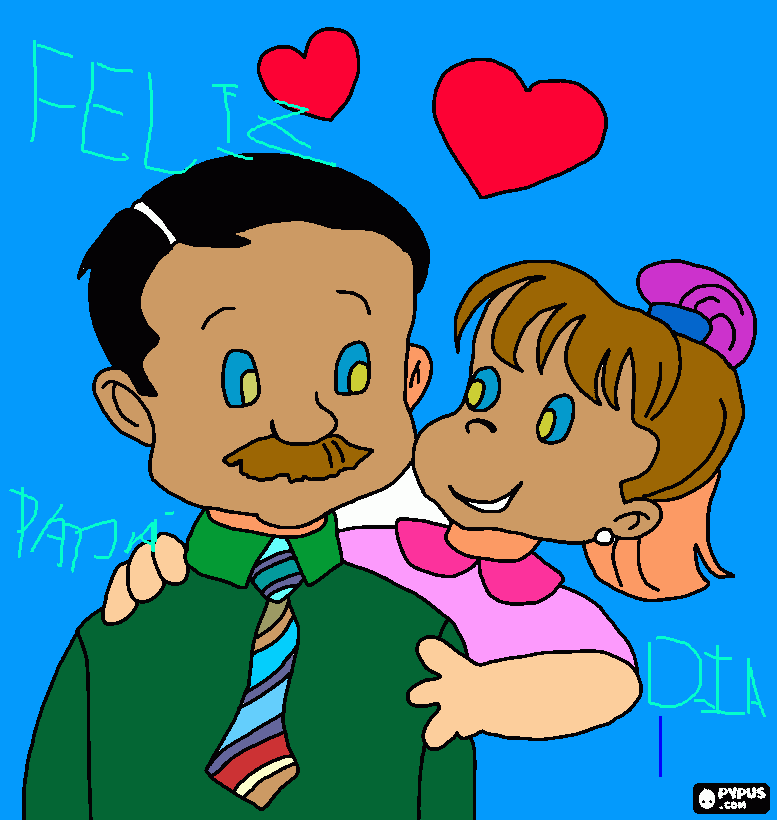 para mi papi carlos farro de la cruz para colorear