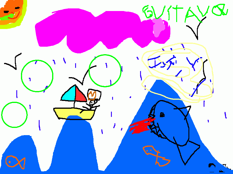 para ti papa, un dibujo de Gustavo para colorear