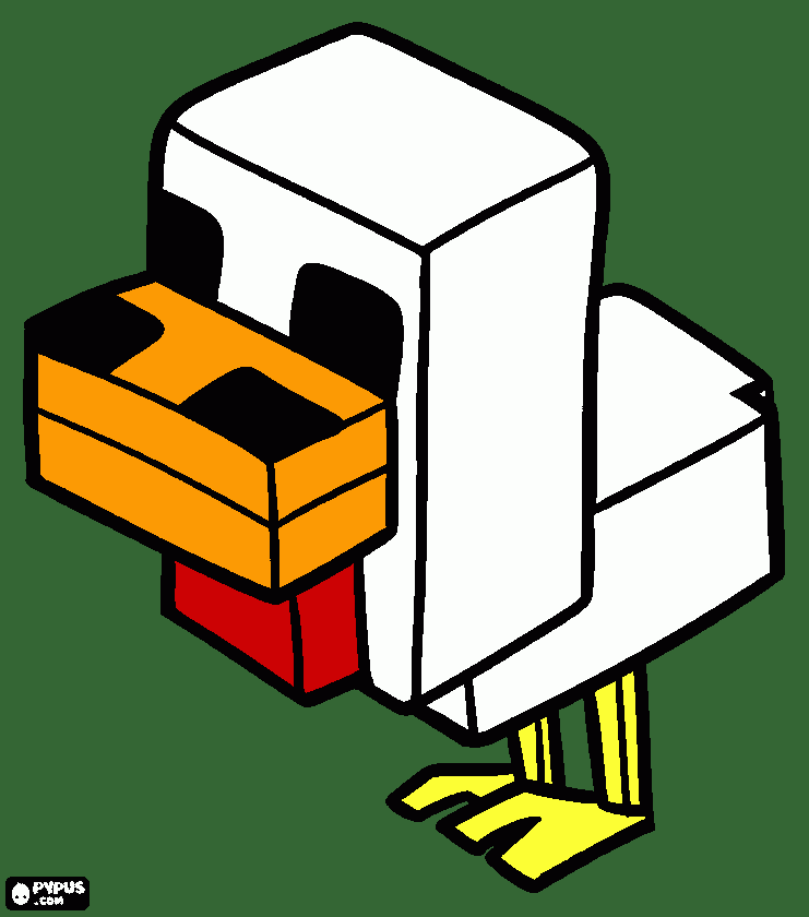 Pato Pato para colorear