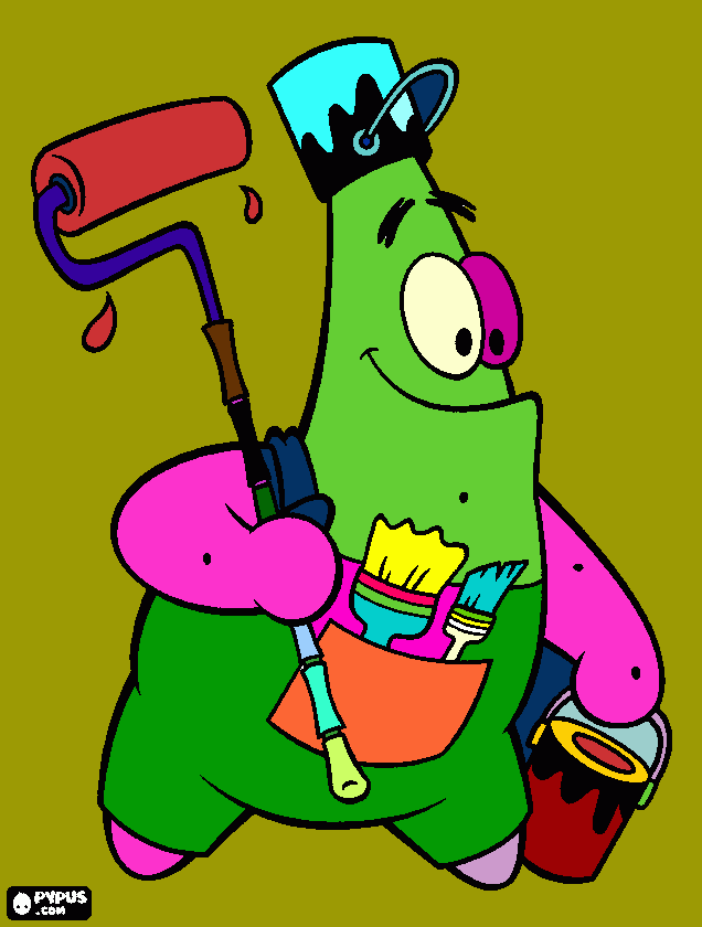 patricio de mateo para colorear