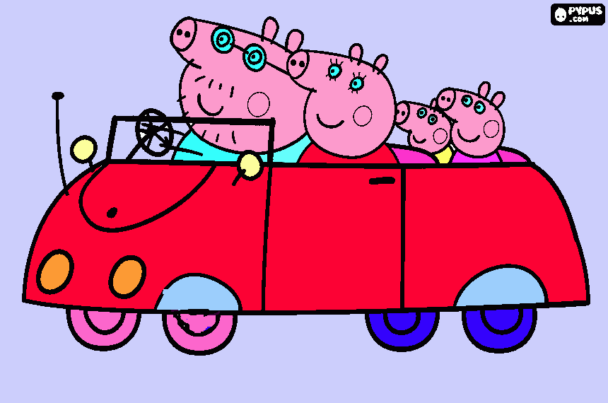 Peppa Pig! para colorear