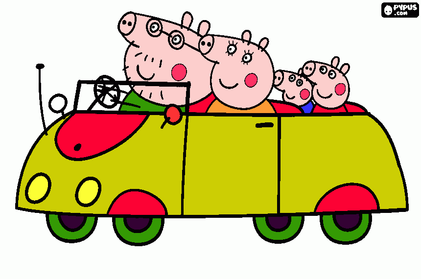 Peppa Pig para colorear