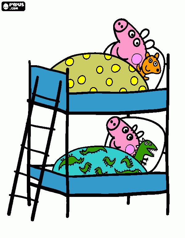 peppapiyamada para colorear