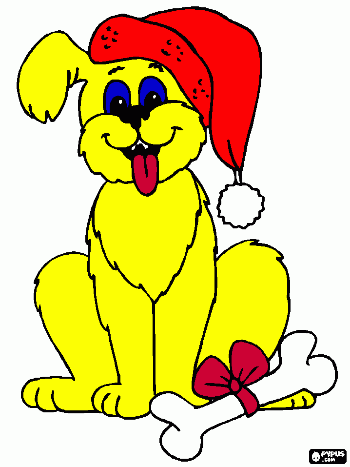 perito  de  navidad para colorear