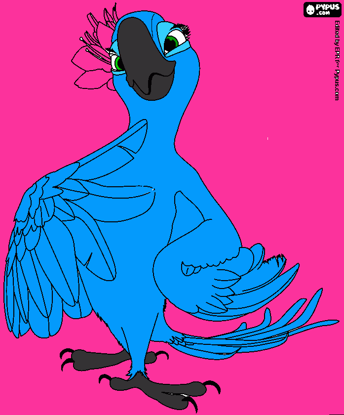 perla de rio 2 para colorear