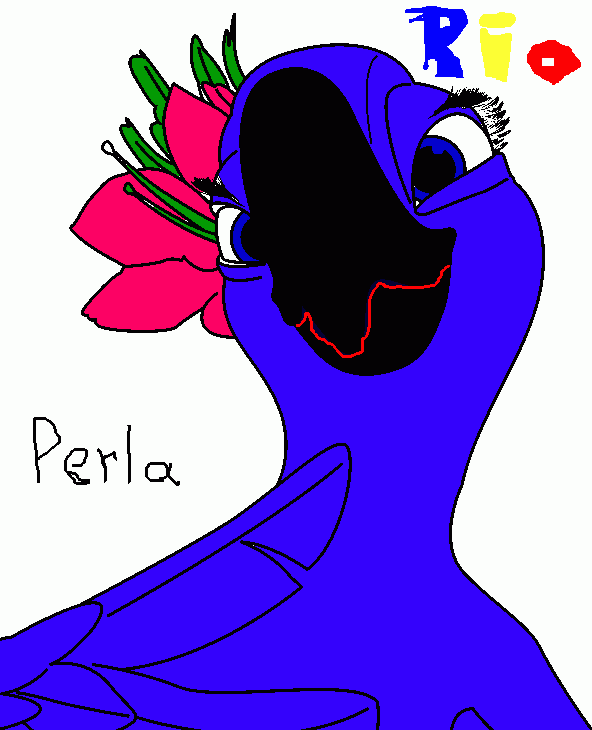 Perla de Rio para colorear