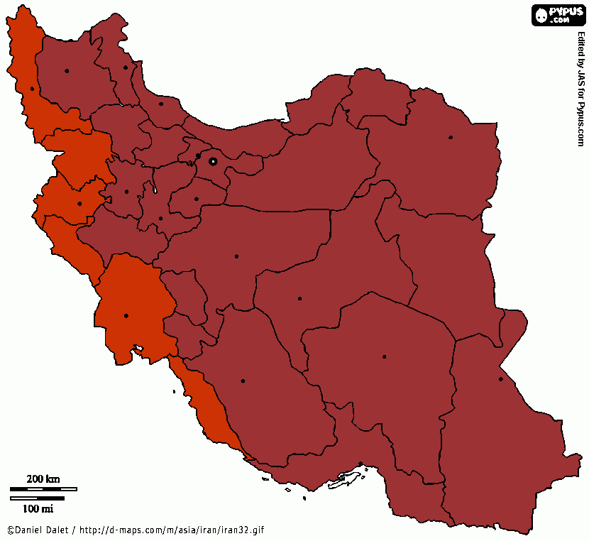 persia e irán  para colorear