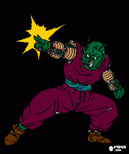 piccolo para colorear