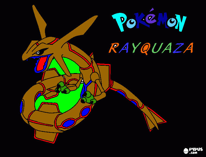 pkemon para colorear