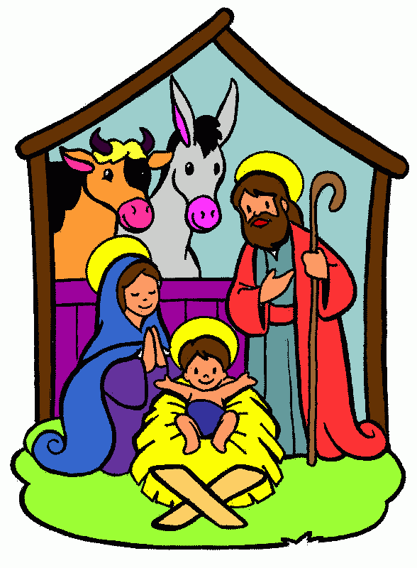 portal navidad para colorear