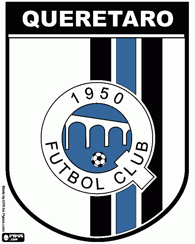 QUERETARO FC para colorear