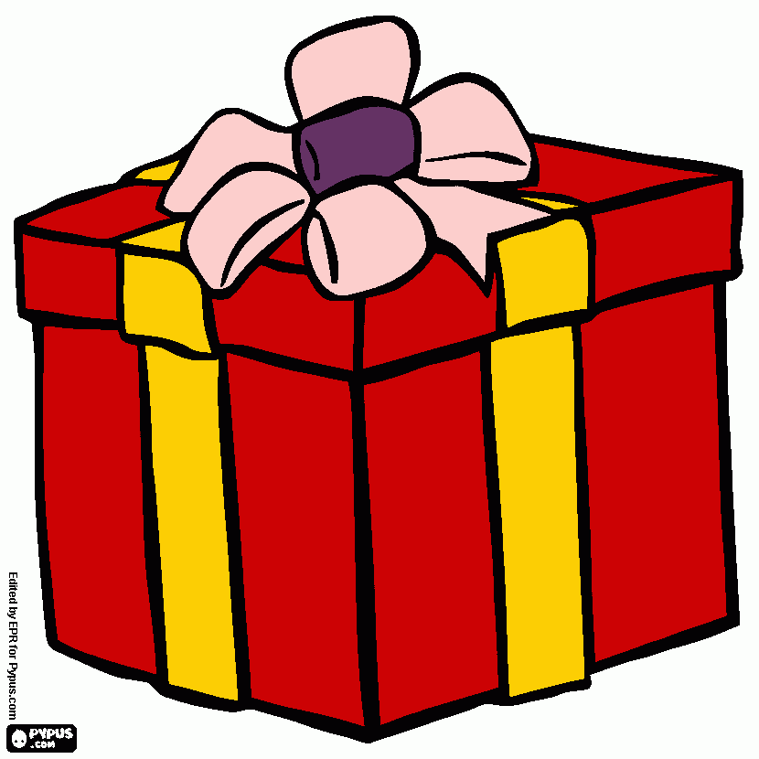 Regalo! para colorear