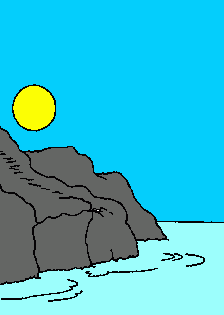 rocas para colorear, rocas para imprimir