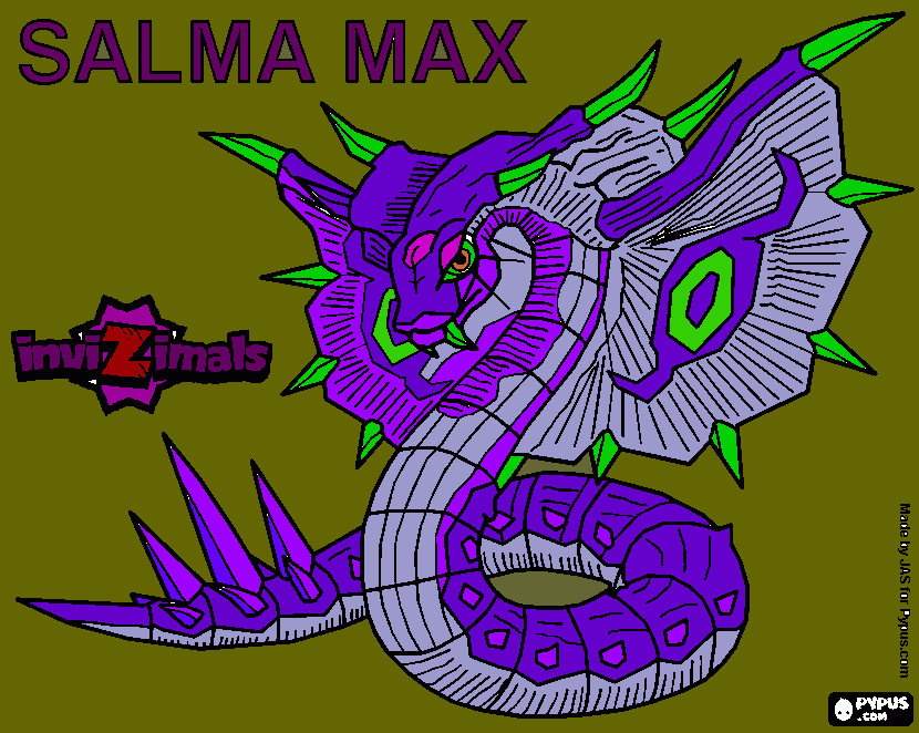 SALMA MAX OK para colorear