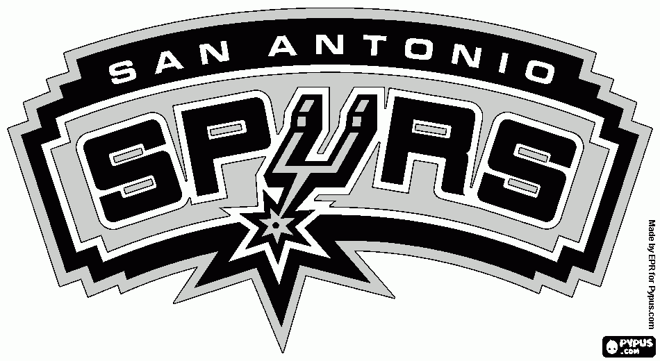 San Antonio Spurs para colorear