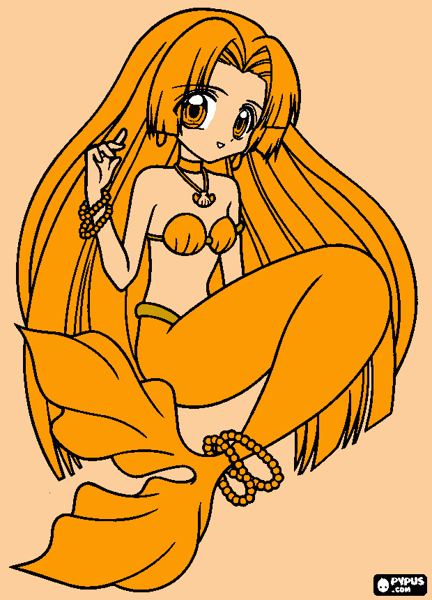 Seira Otoshiro para colorear