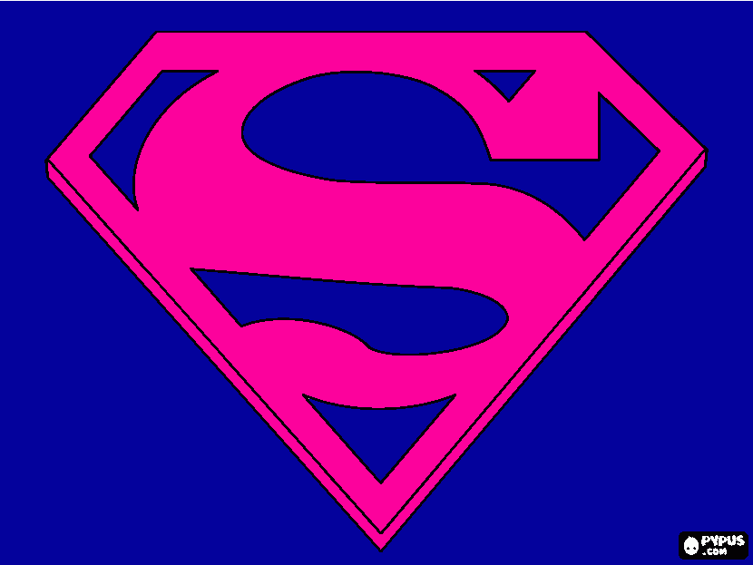 siupergirl para colorear