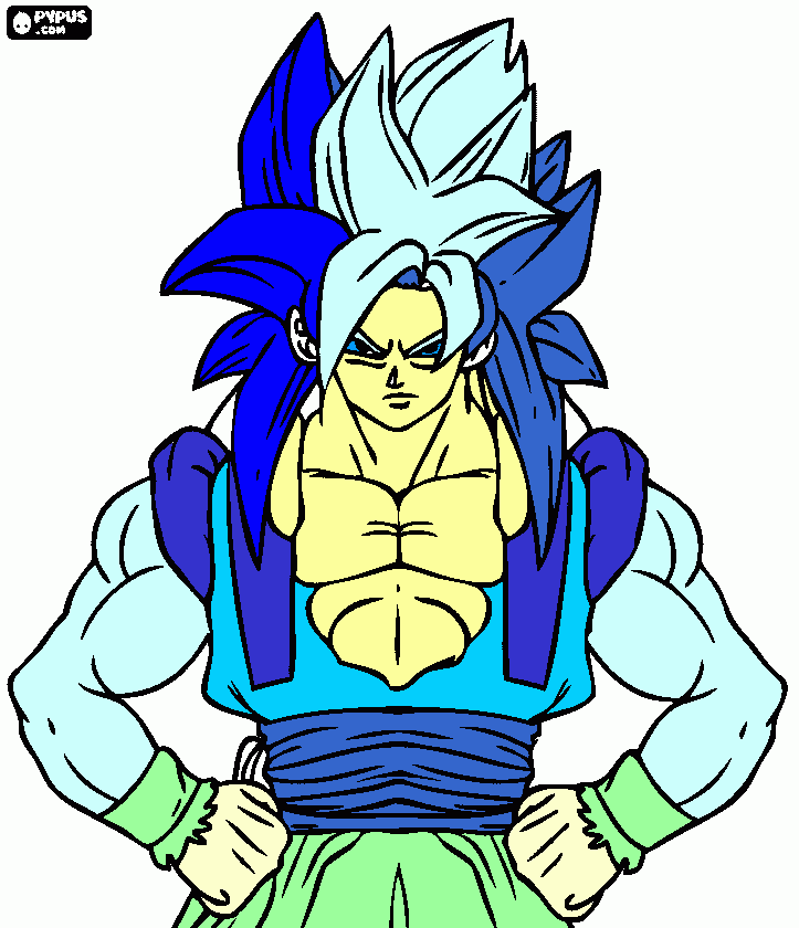 ssj emelexista para colorear