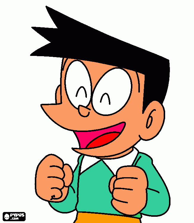 suneo para colorear