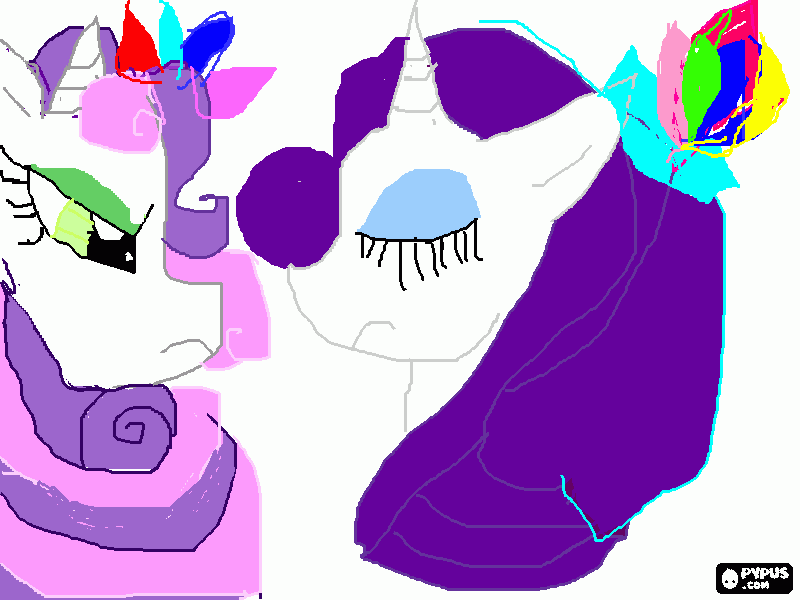 swidi bell enojada con rarity por raity se enoja por que hace travesuras swidy bell para colorear