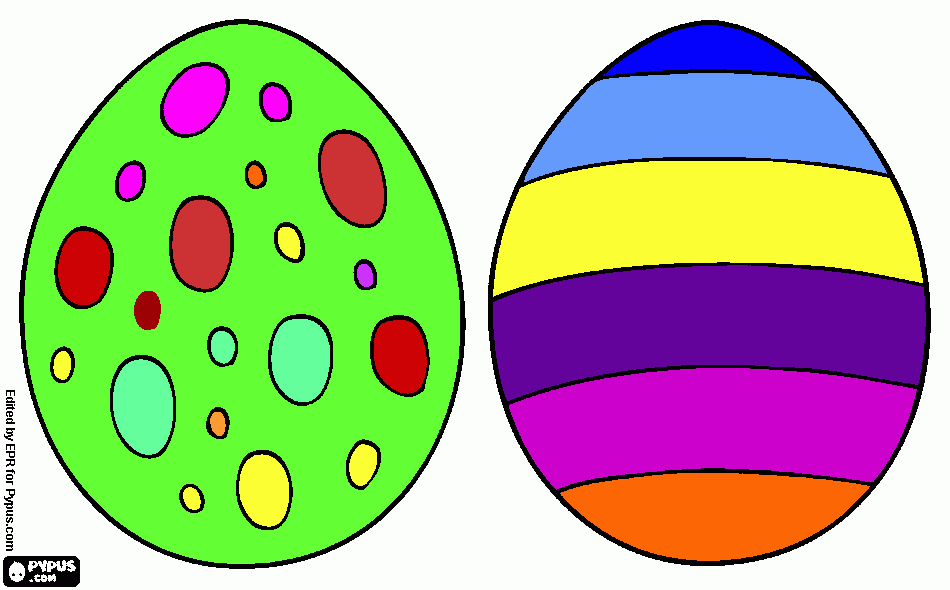 tarea de pascuas para colorear