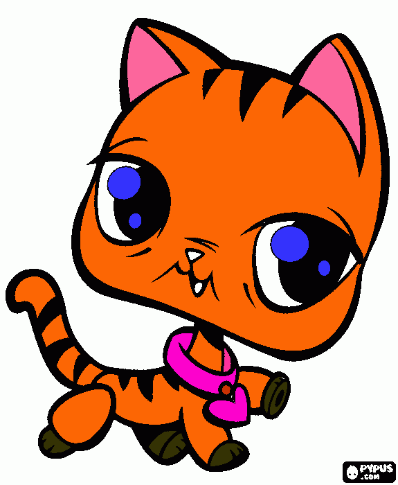 tigre bebe para colorear