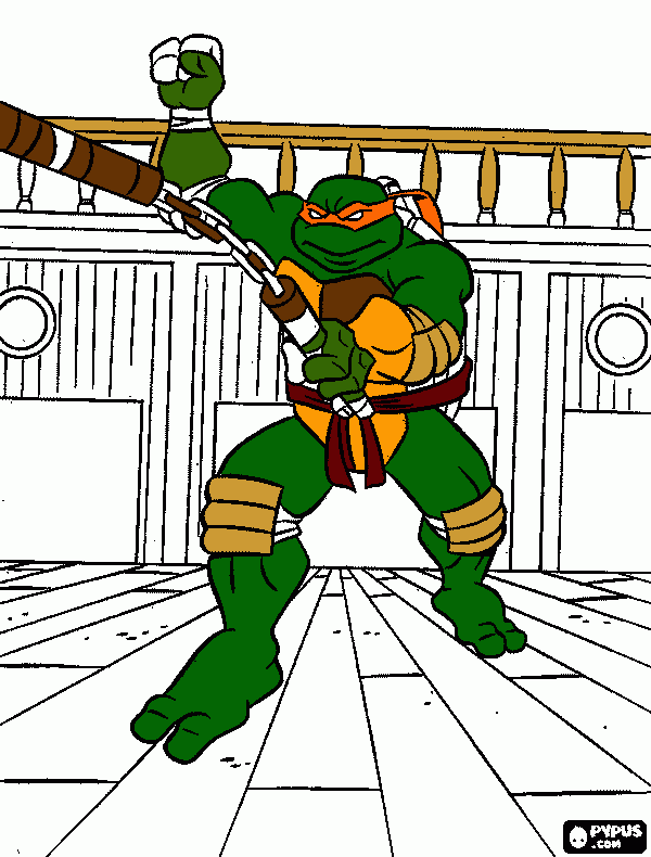 tortules para colorear