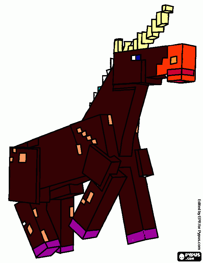 tu caballo papi para colorear