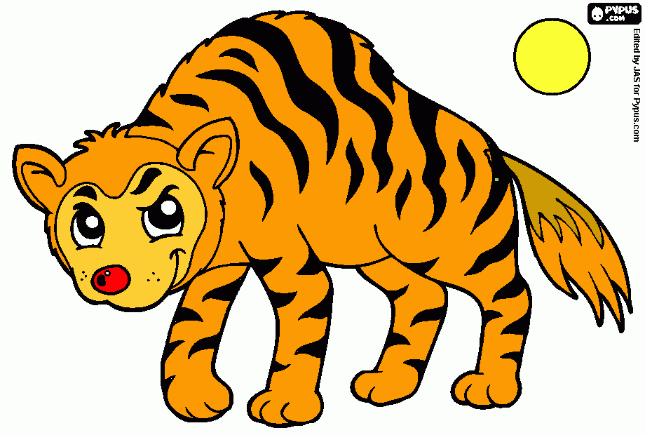 un tigre para ti soy yo tu hija favorita para colorear