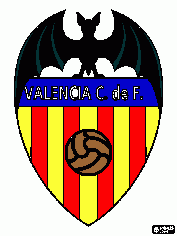  valencia para colorear