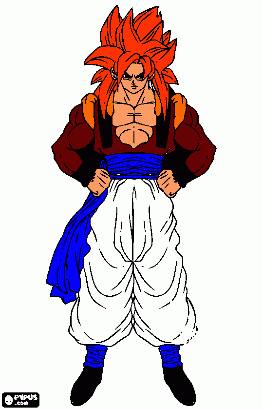 vegoku para colorear