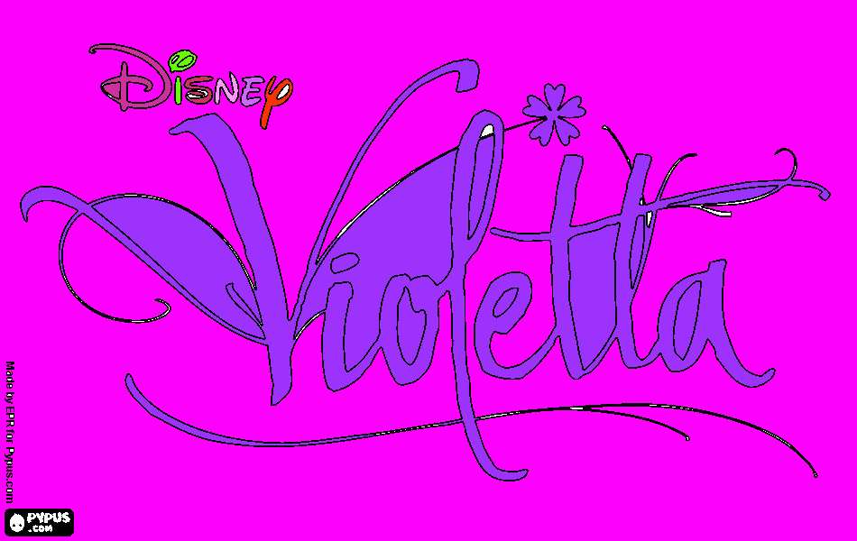 vilu para colorear