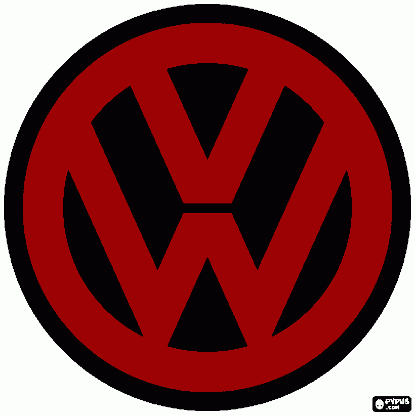 vw passat para colorear