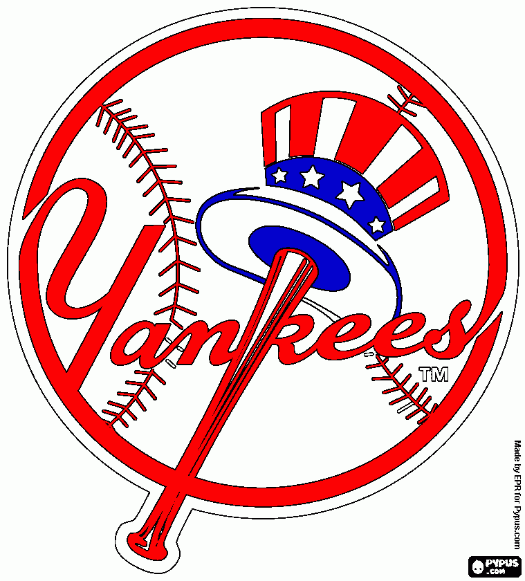 yankee para colorear