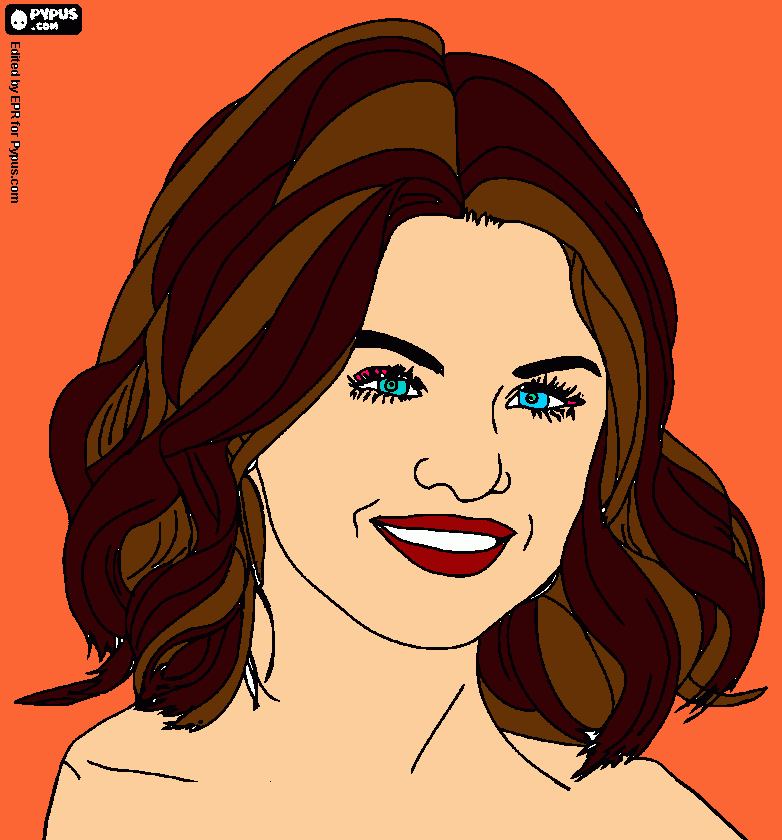 zelena gomes  para colorear