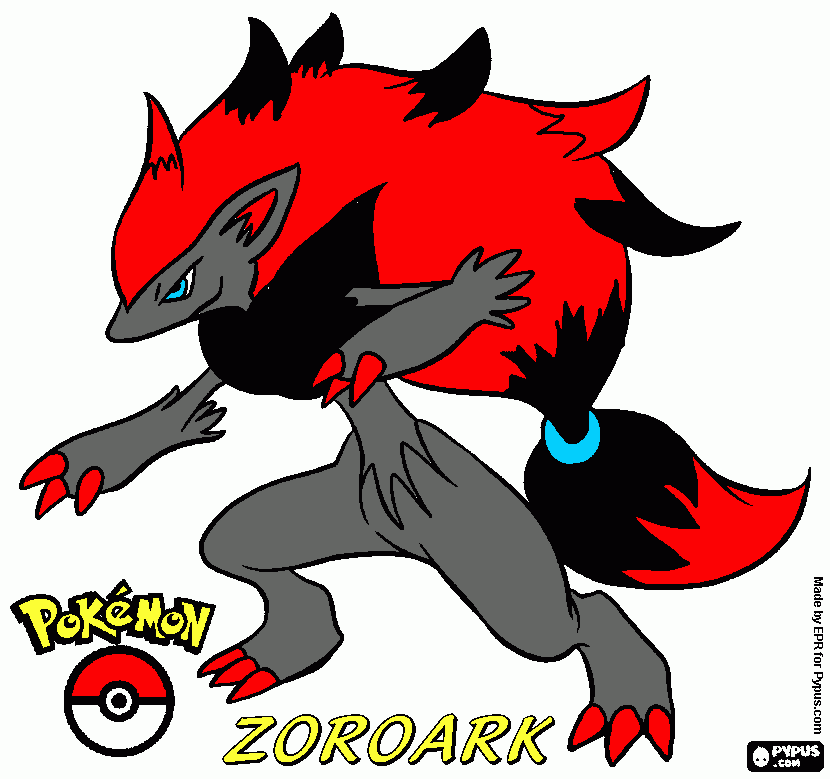 zoarck para colorear